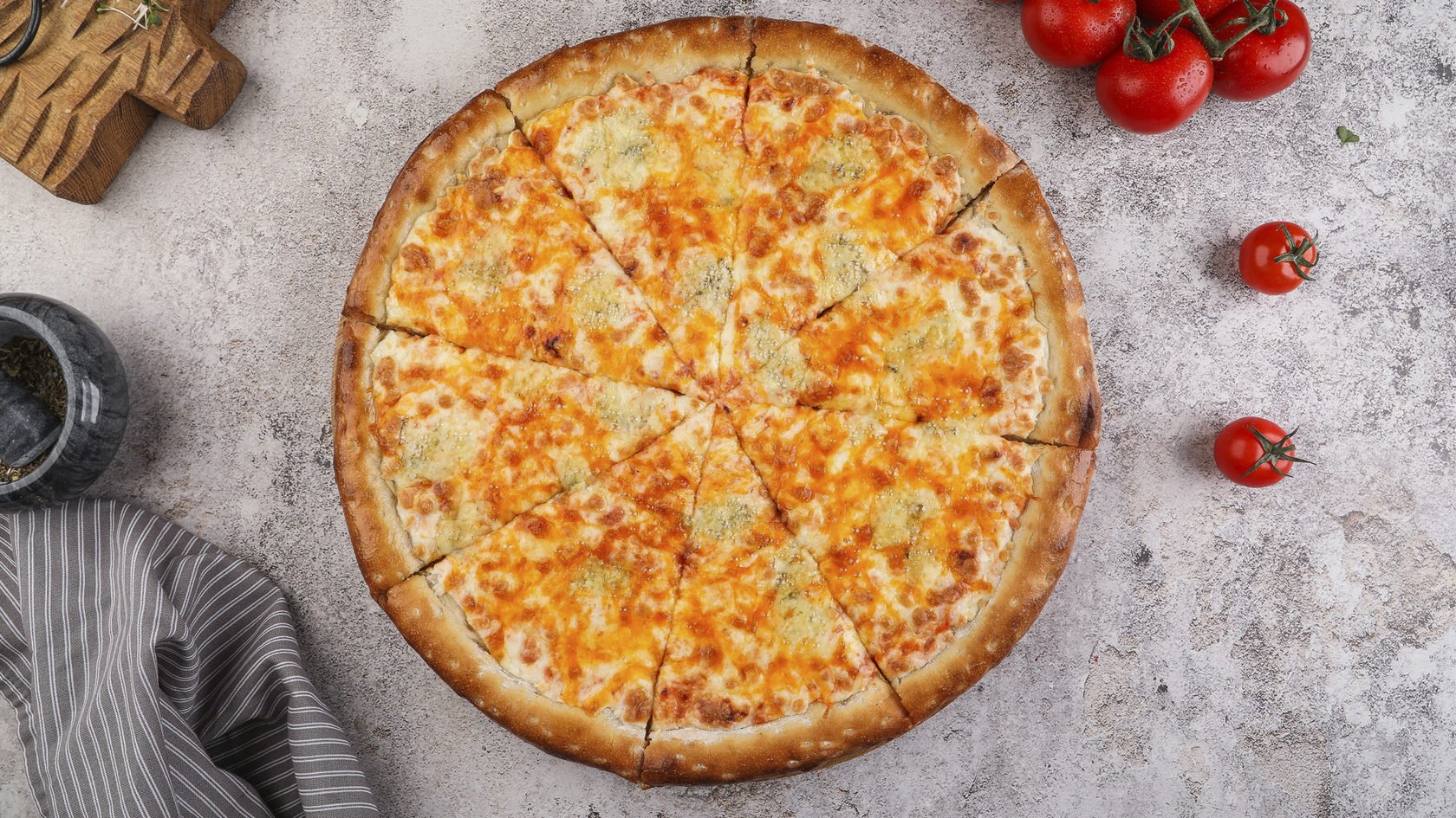 пицца четыре сыра рисунок фото 18