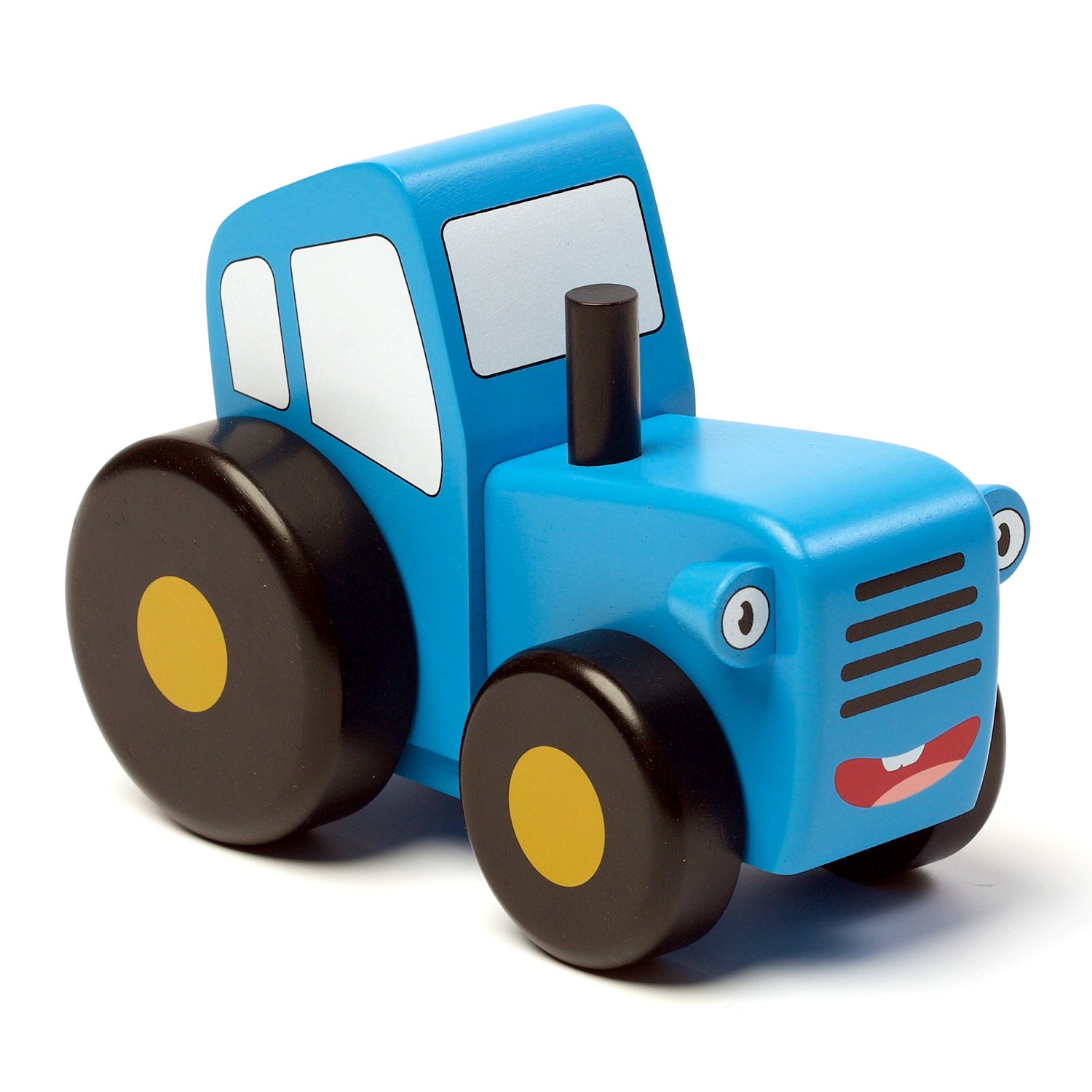Синий трактор маленький для малышей