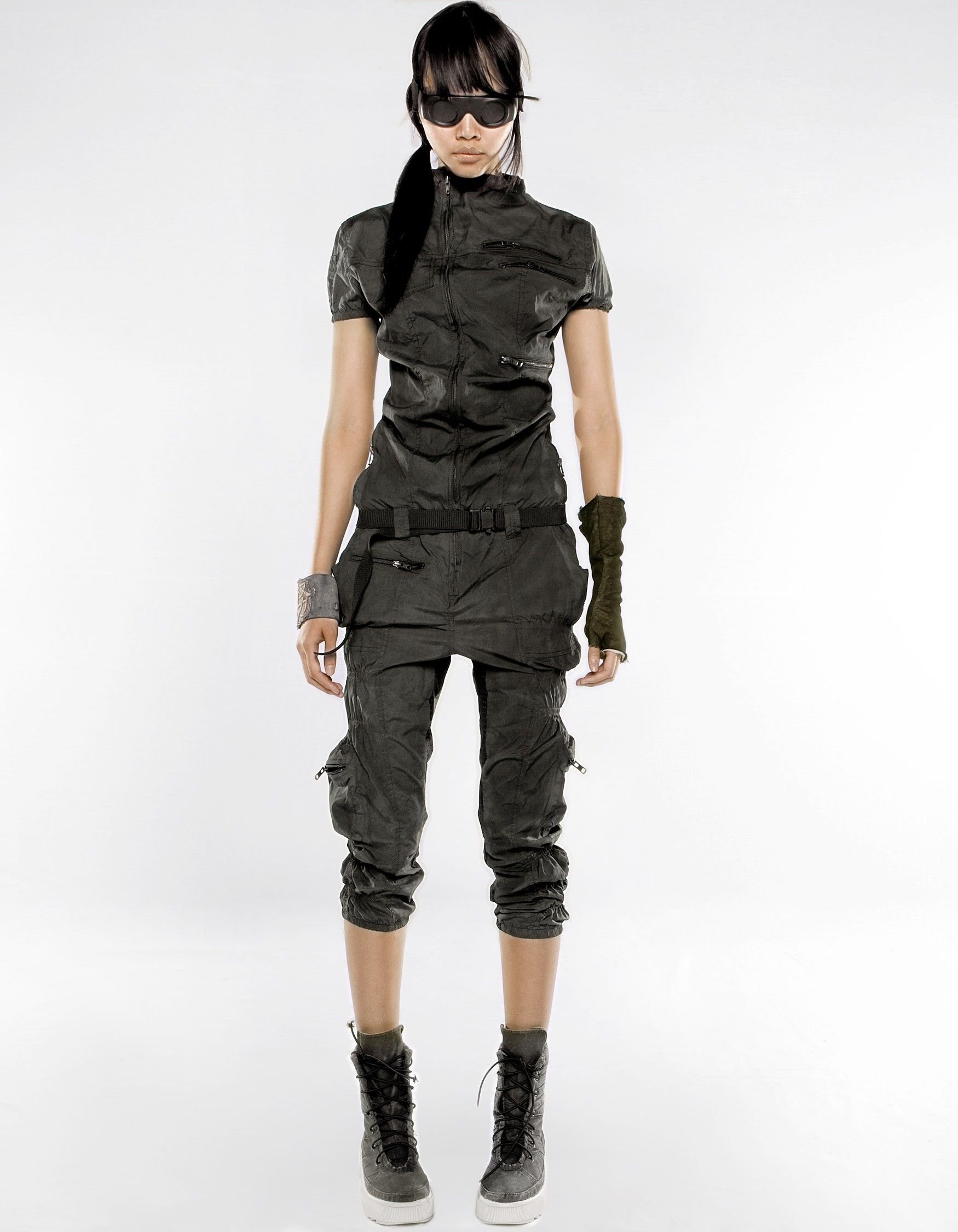 Cyberpunk clothes style фото 70