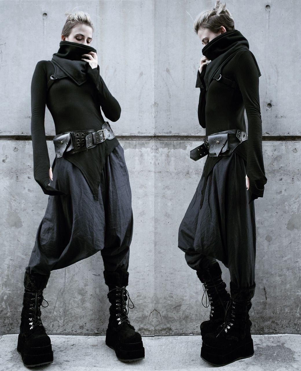 Cyberpunk женская одежда фото 39