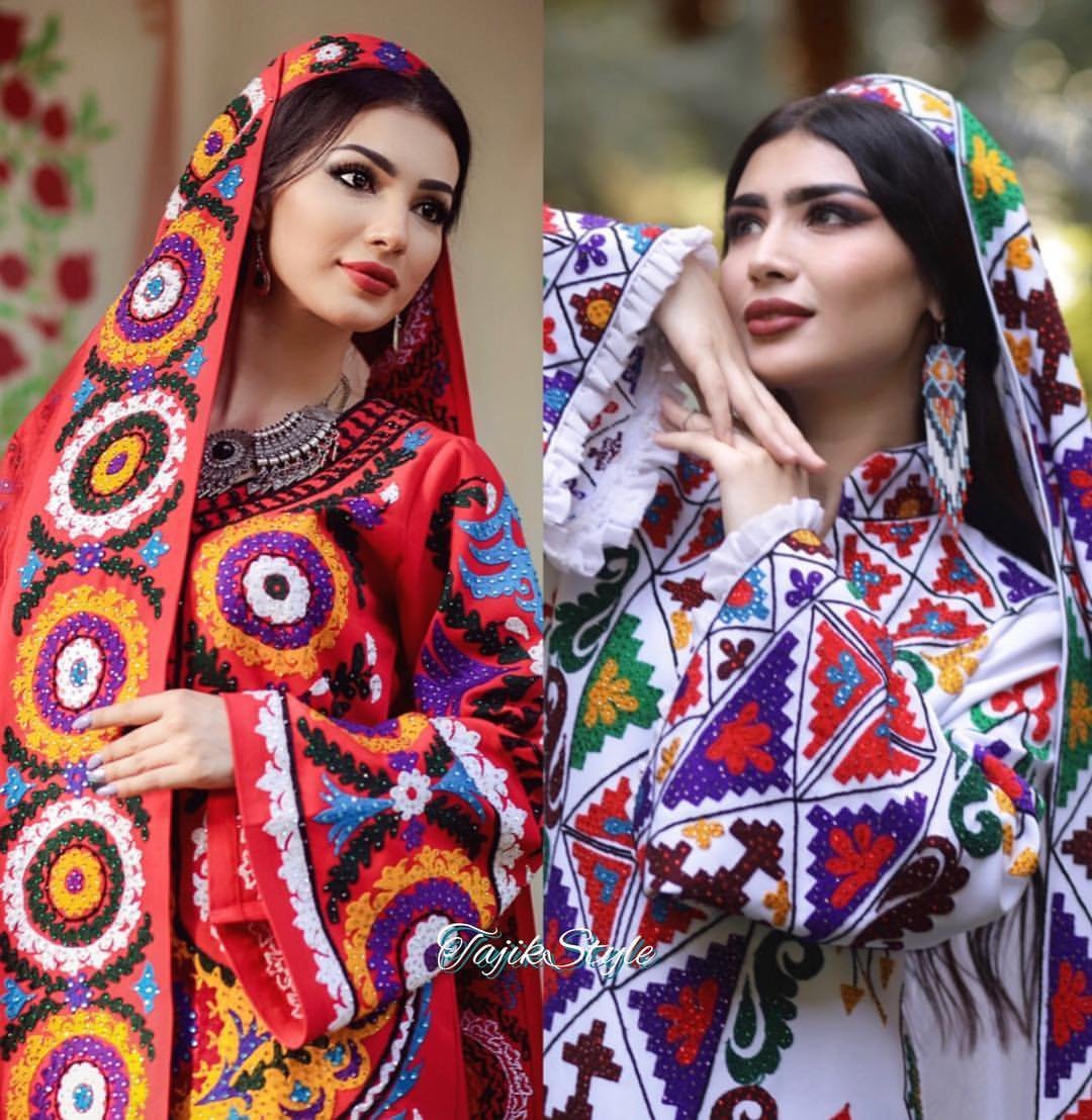 Таджикские национальные платья