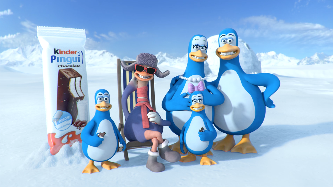 Киндер любишь. Kinder Pingui пингвины. Семья пингвинов Киндер Пингви. Реклама Киндер Пингви. Kinder Pingui реклама.