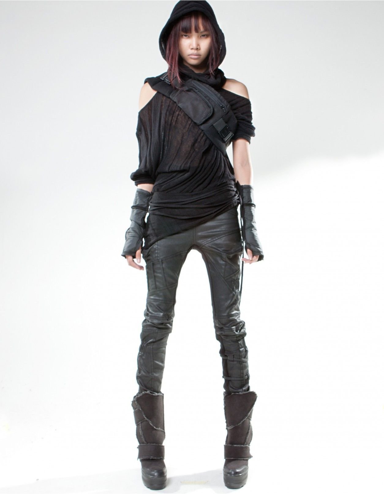 Cyberpunk женская одежда фото 4