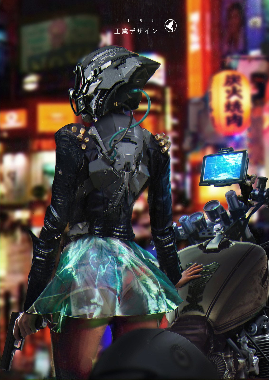 Cyberpunk clothes style фото 118