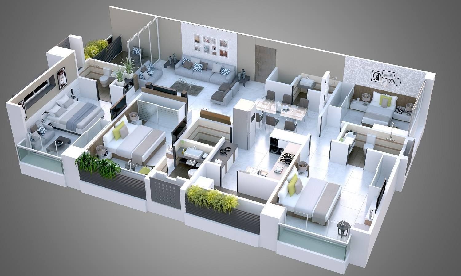 Promising plans. Floorplan 3d ландшафт. 3d планировка. Макет современного дома. Макеты домов.