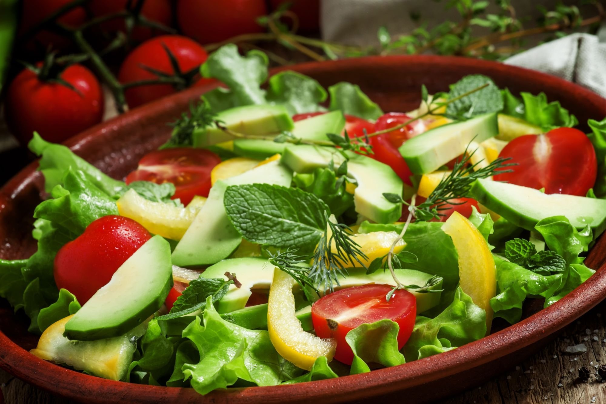 Салат овощи фото