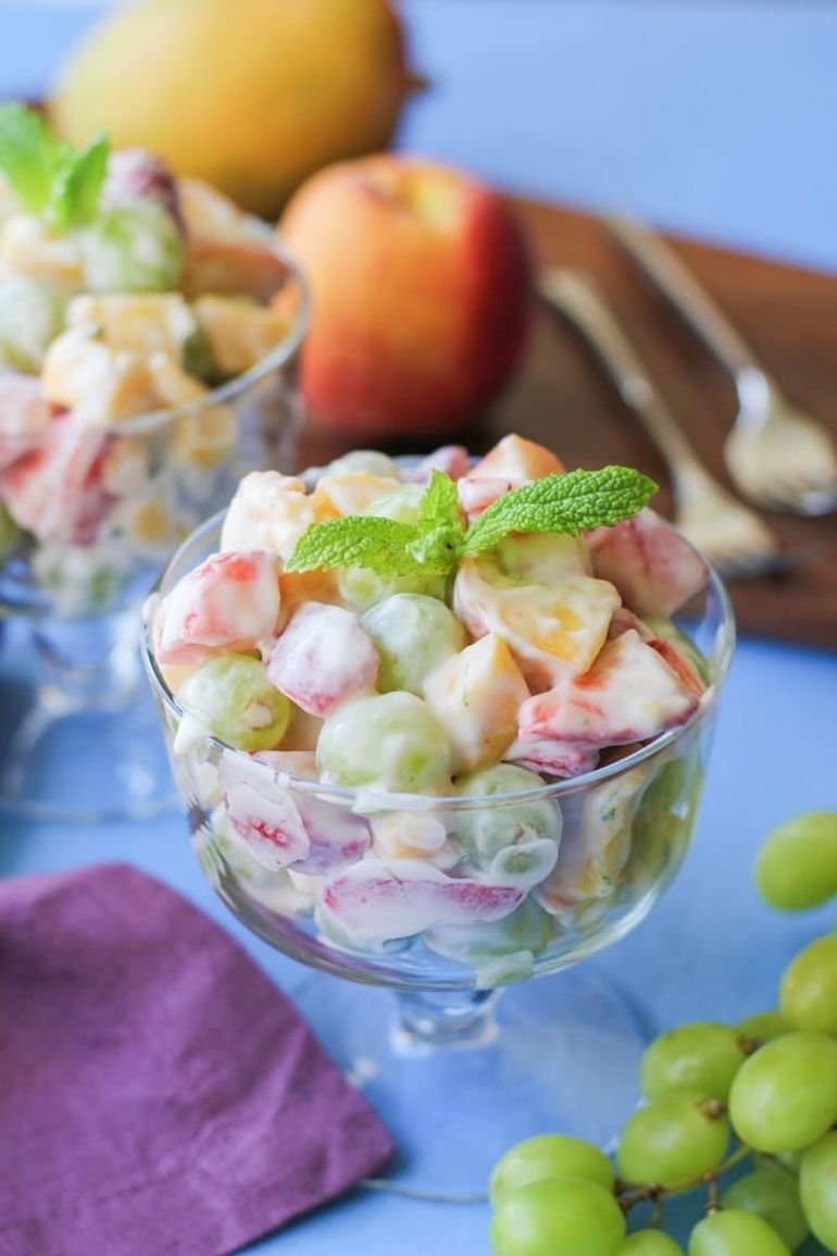 Салат с йогуртом рецепт с фото