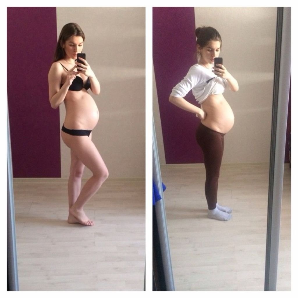 Живот в 14 недель беременности фото у повторнородящих