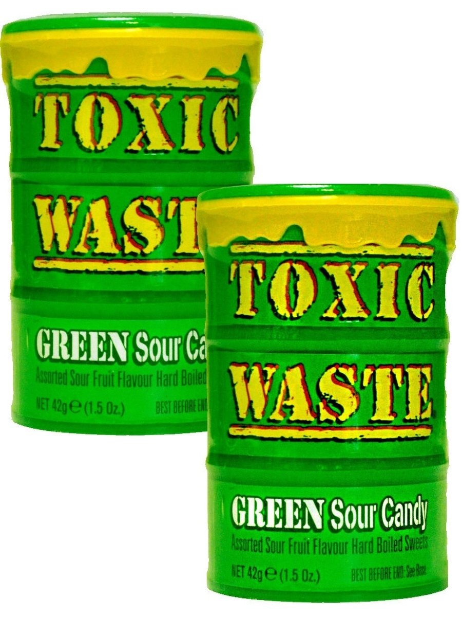 Токсик вейст. Токсик леденцы Грин 42гр. Toxic waste Green 42гр. Токсик леденцы Грин 42гр (зеленая бочка). Кислые конфеты Toxic waste.