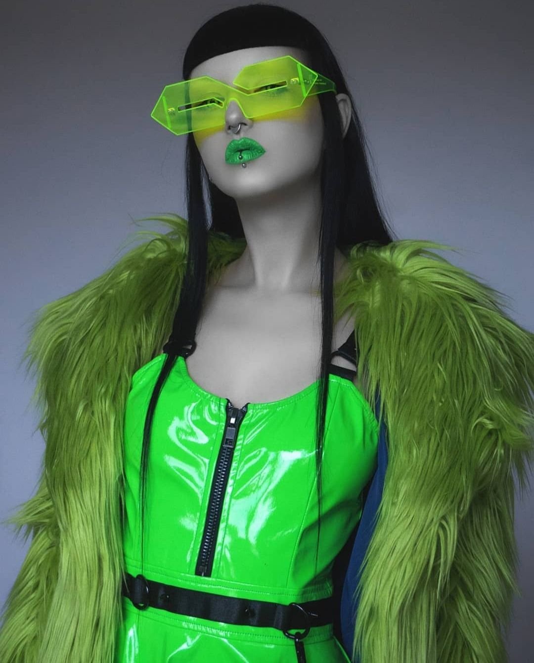 Cyberpunk girl fashion фото 10