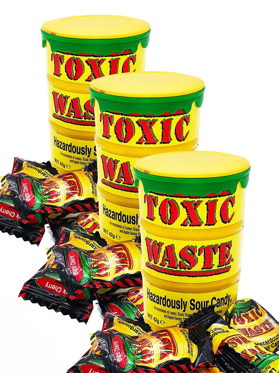 Токсичные конфеты Toxic waste