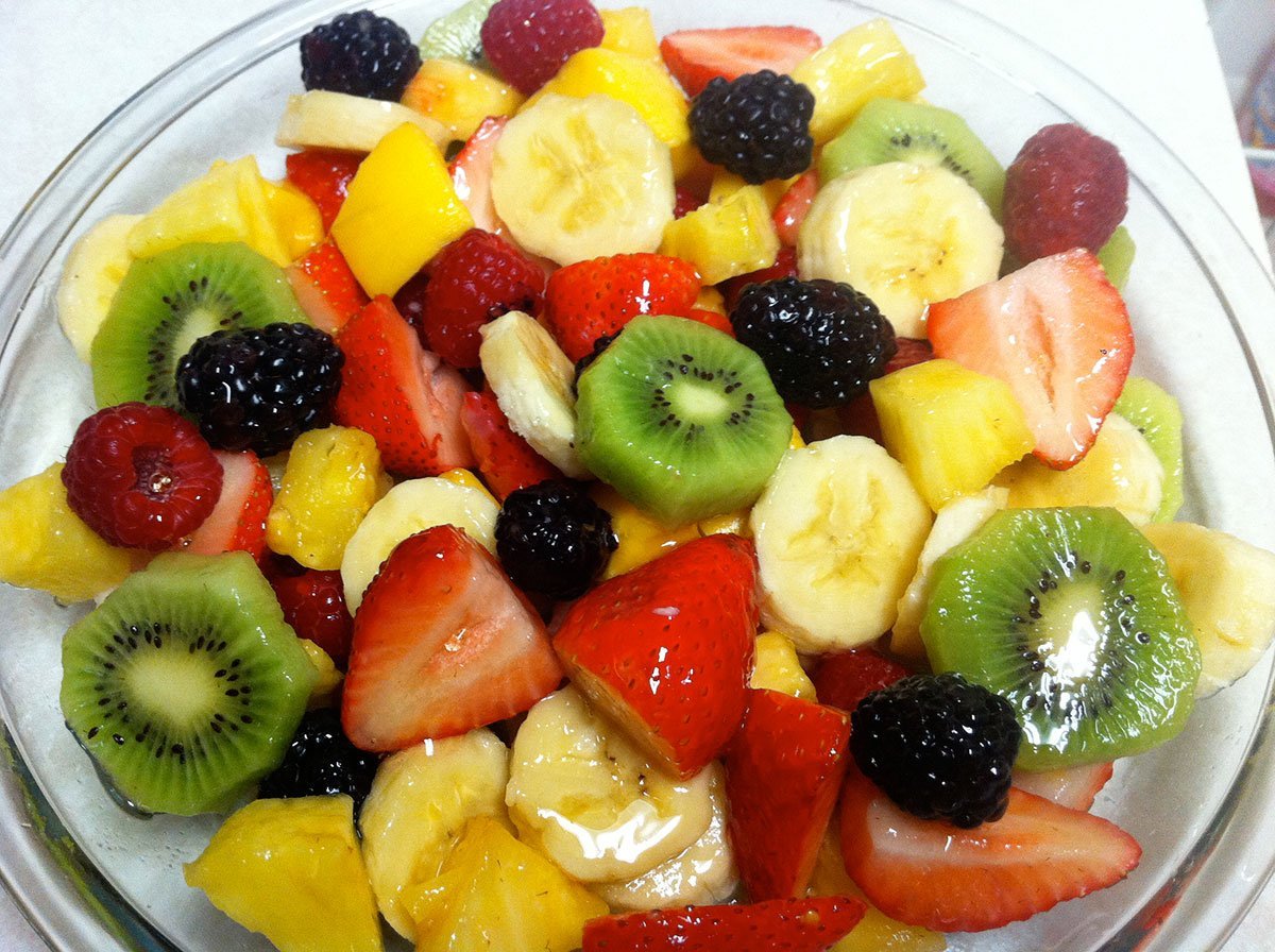 Frutas bajas en azucares