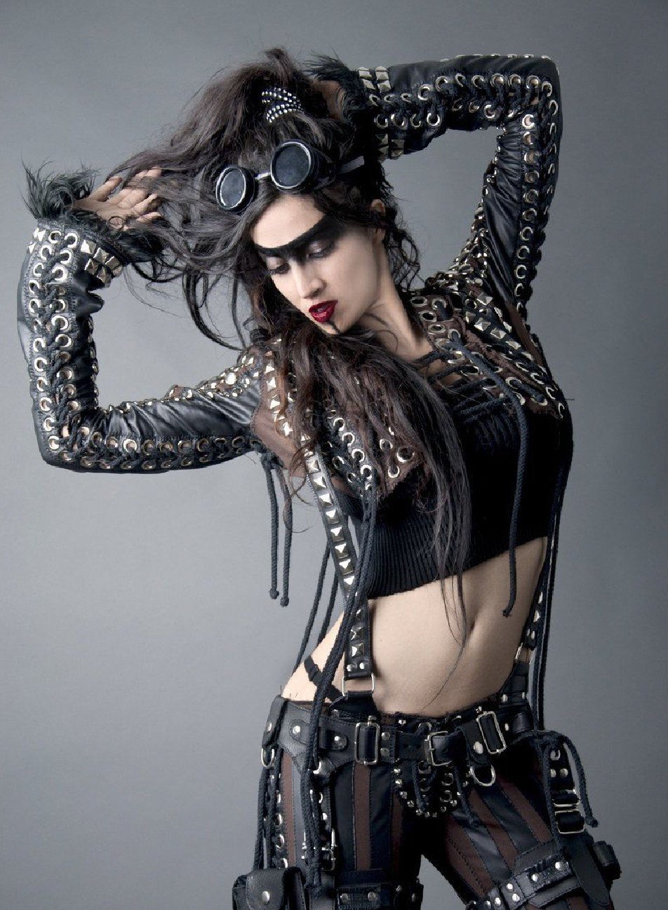 Cyberpunk girl fashion фото 96