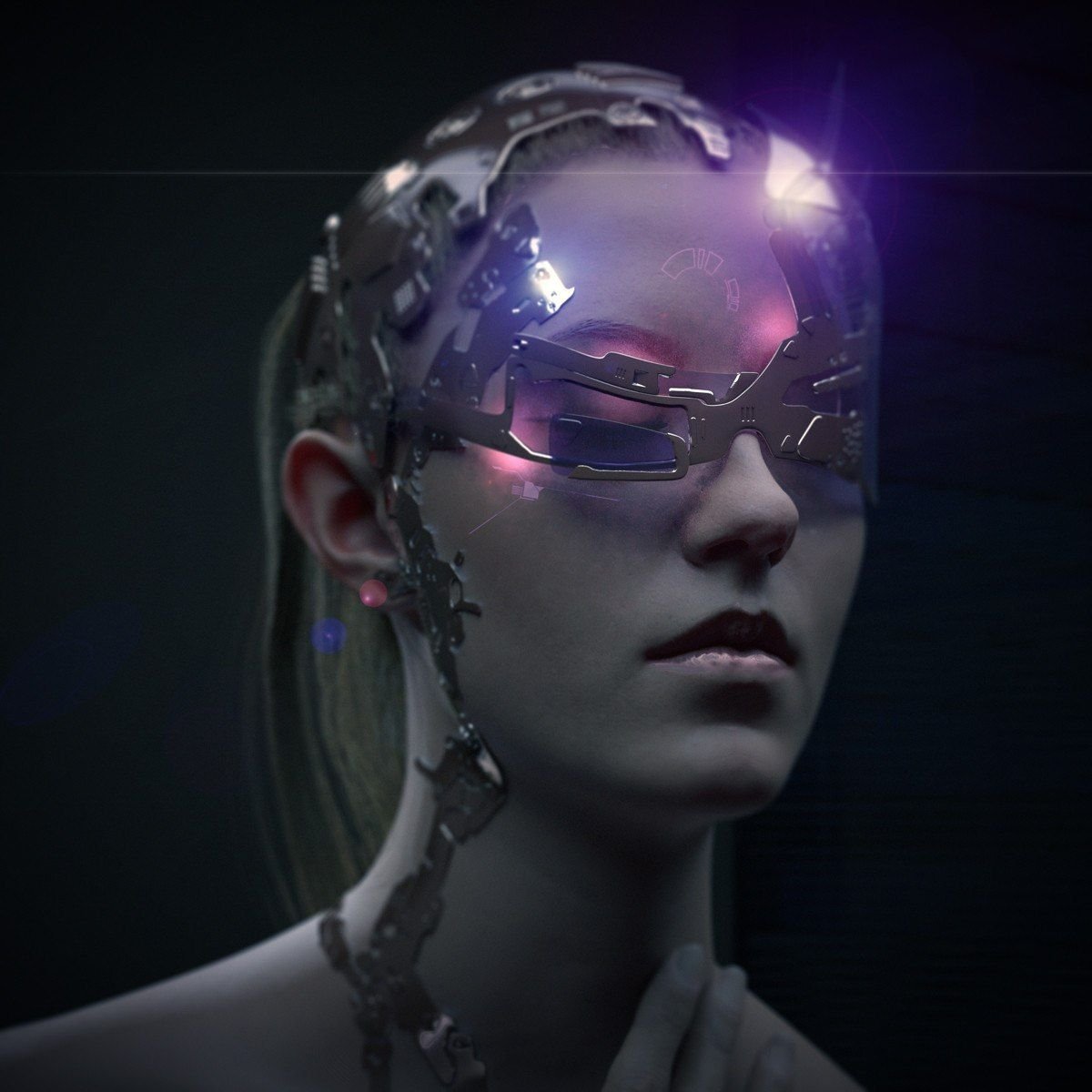 Cyberpunk 3d character фото 12
