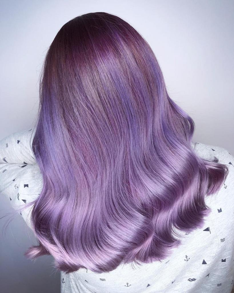 Светло Фиолетовые Волосы