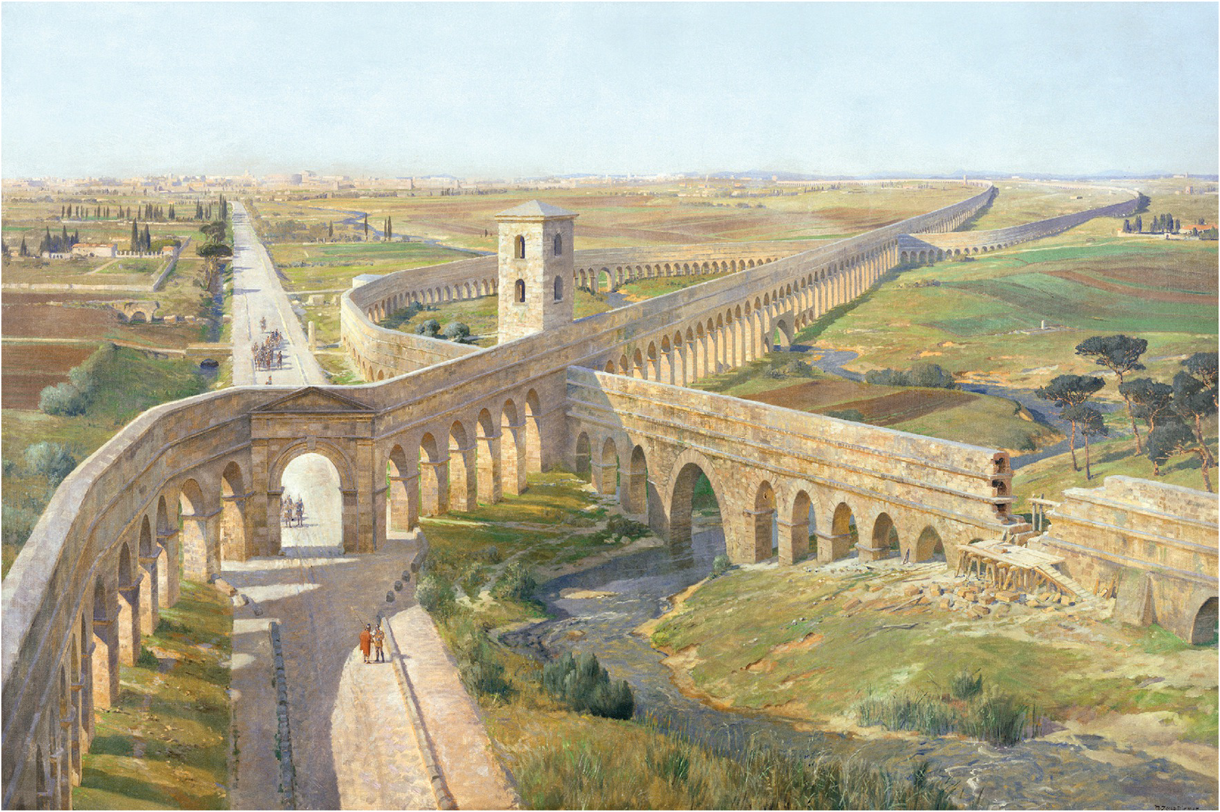 Акведуки древнего рима