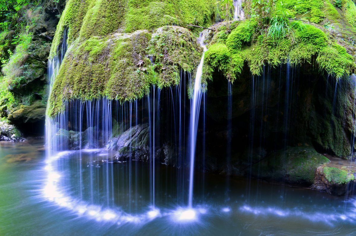 Cascad. Водопад Бигар Румыния. Каскадный водопад Бигар, Румыния. Водопад Бигэр. 6. Каскадный водопад Бигар, Румыния.
