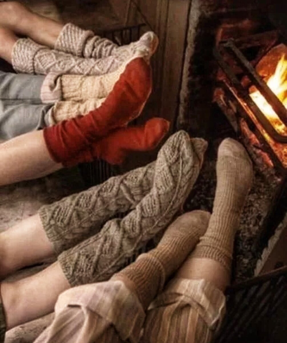 Теплые уютные носочки
