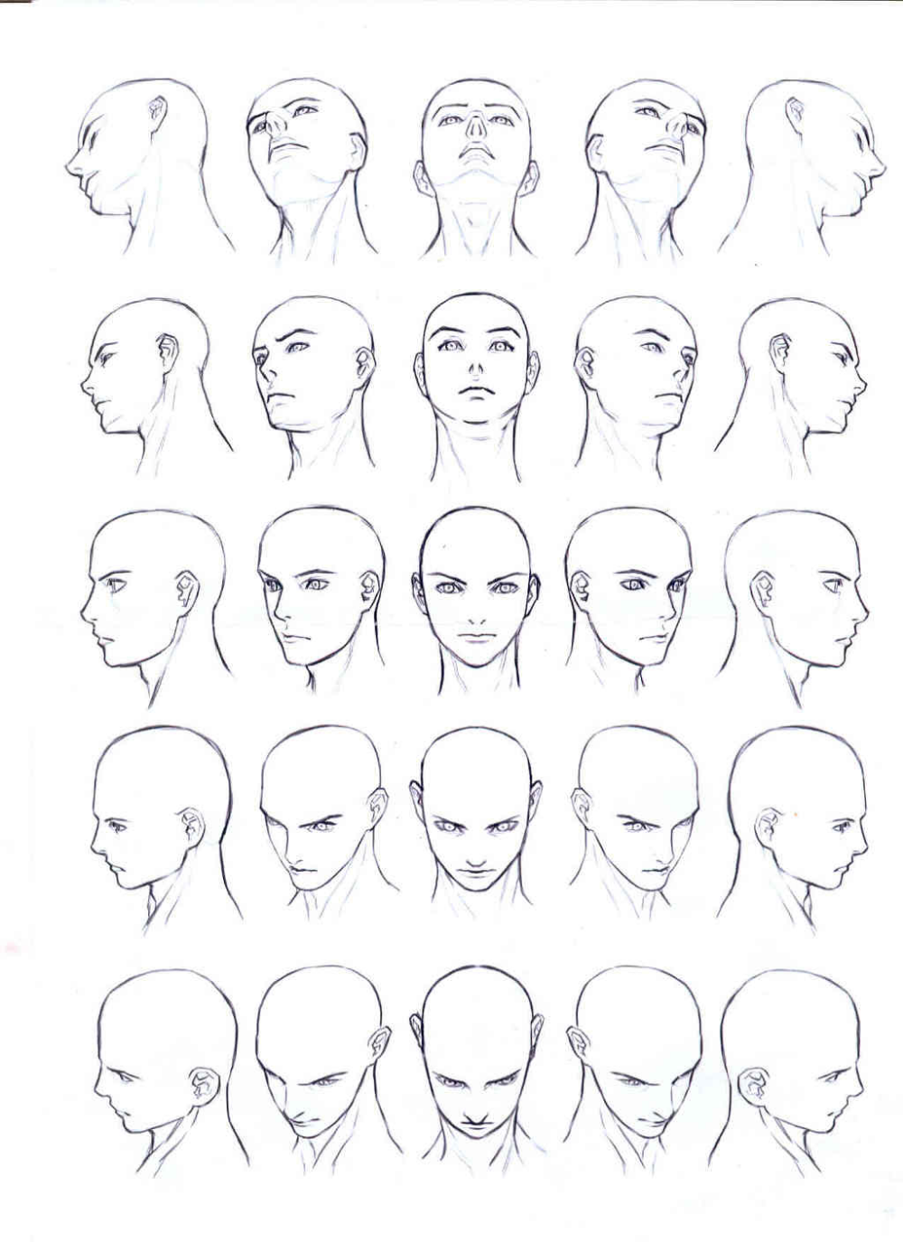 Позы головы человека. Лицо с разных ракурсов. Рисование лица в разных ракурсах. Лицо с разных ракурсов референсы. Головы с разных раусров.
