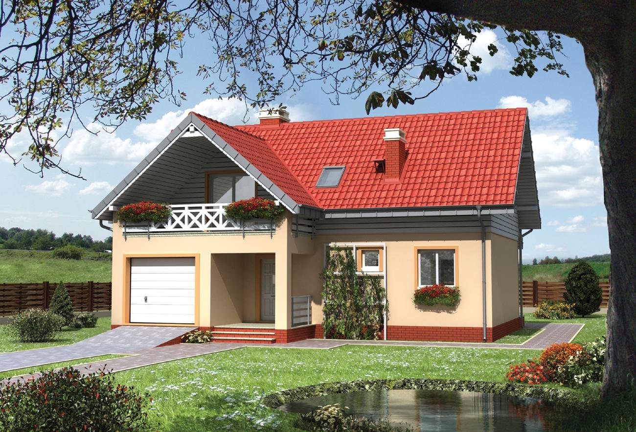 Проекты чешских домов небольшой площади