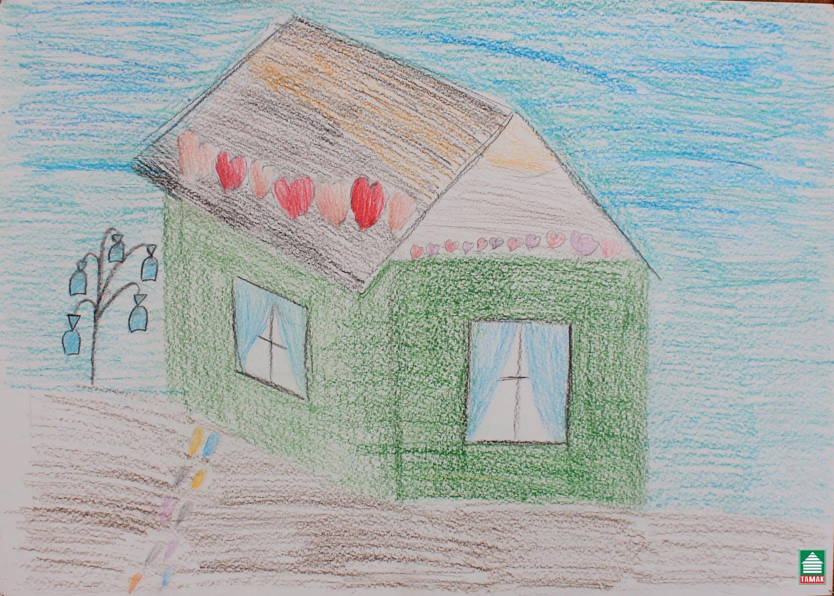 Дома рисовать 4. Домик для рисования. Рисование на тему дом. Дом детский рисунок. Рисование домика 4 класс.