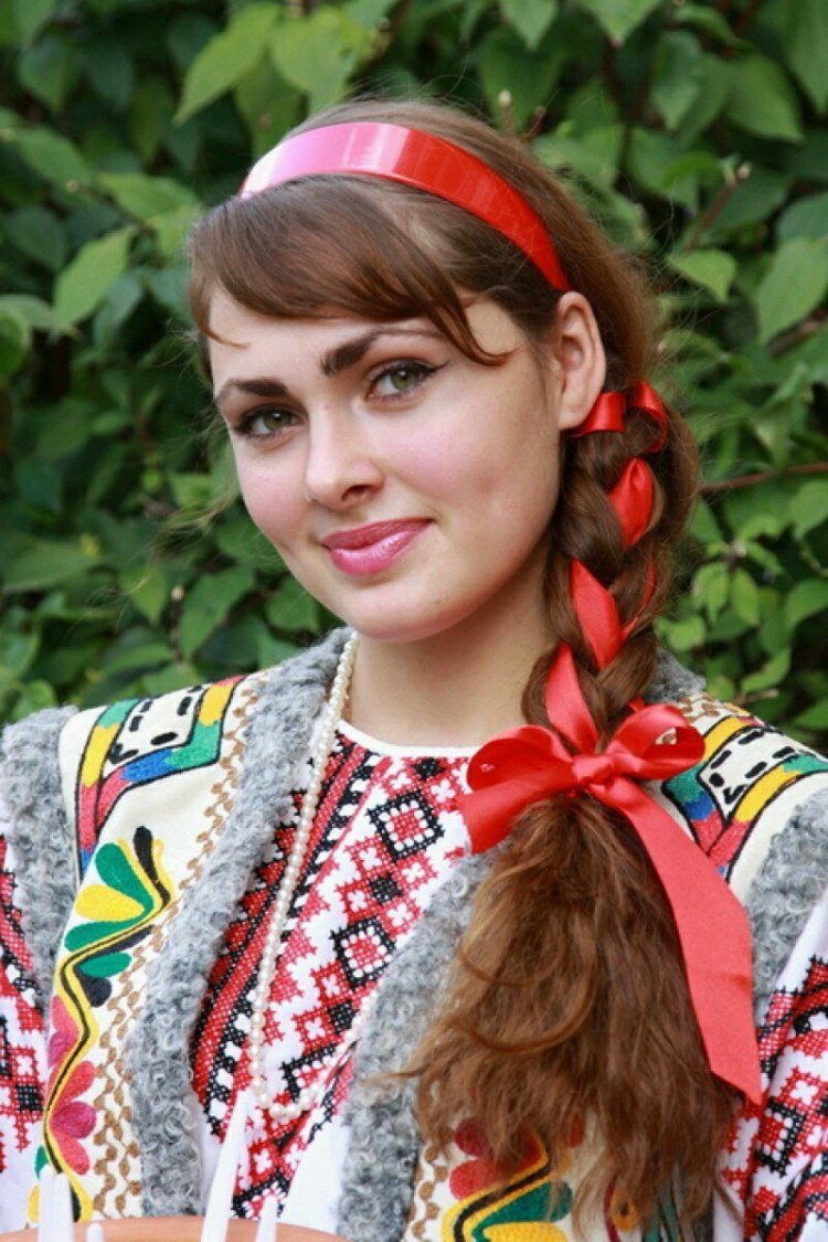 Какой цвет волос у украинок