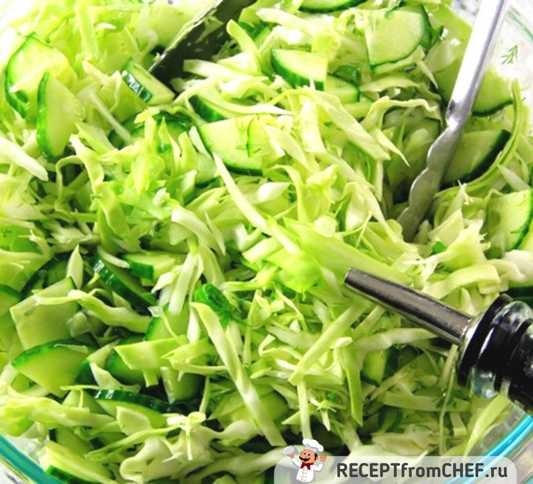 Зеленые овощи рецепты. Салат с маслом растительным. Салат с капустой и огурцом. Салат из капусты и огурцов. Овощной салат с подсолнечным маслом.