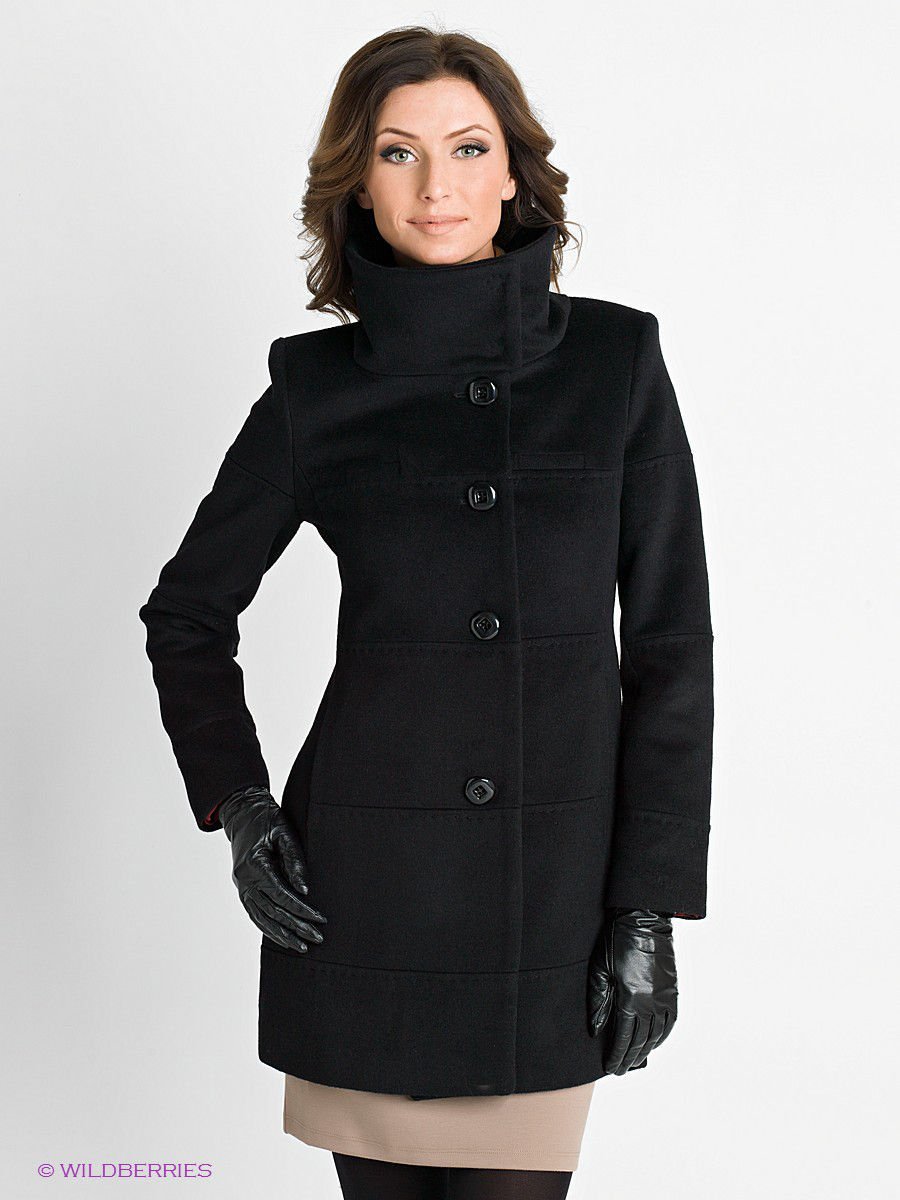 Пальто зимнее женское VASSA 2012 С воротником