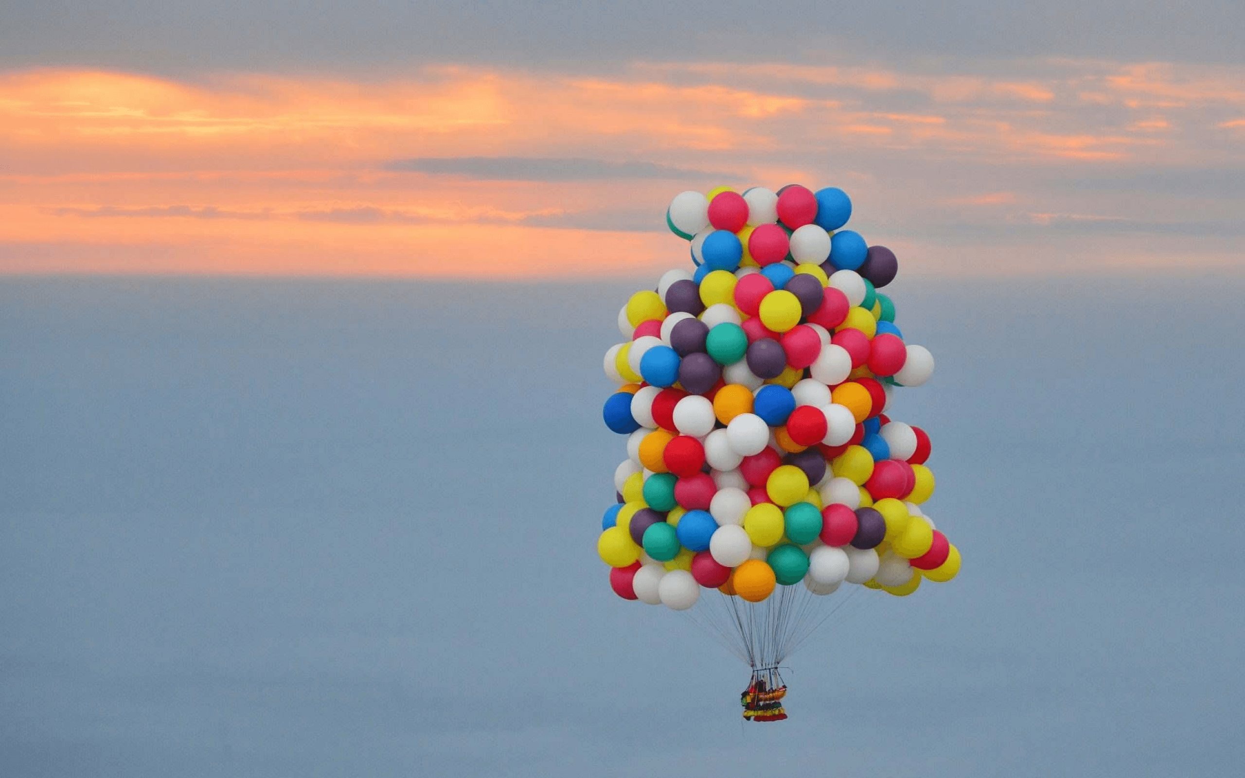 Выпуск воздушных шаров