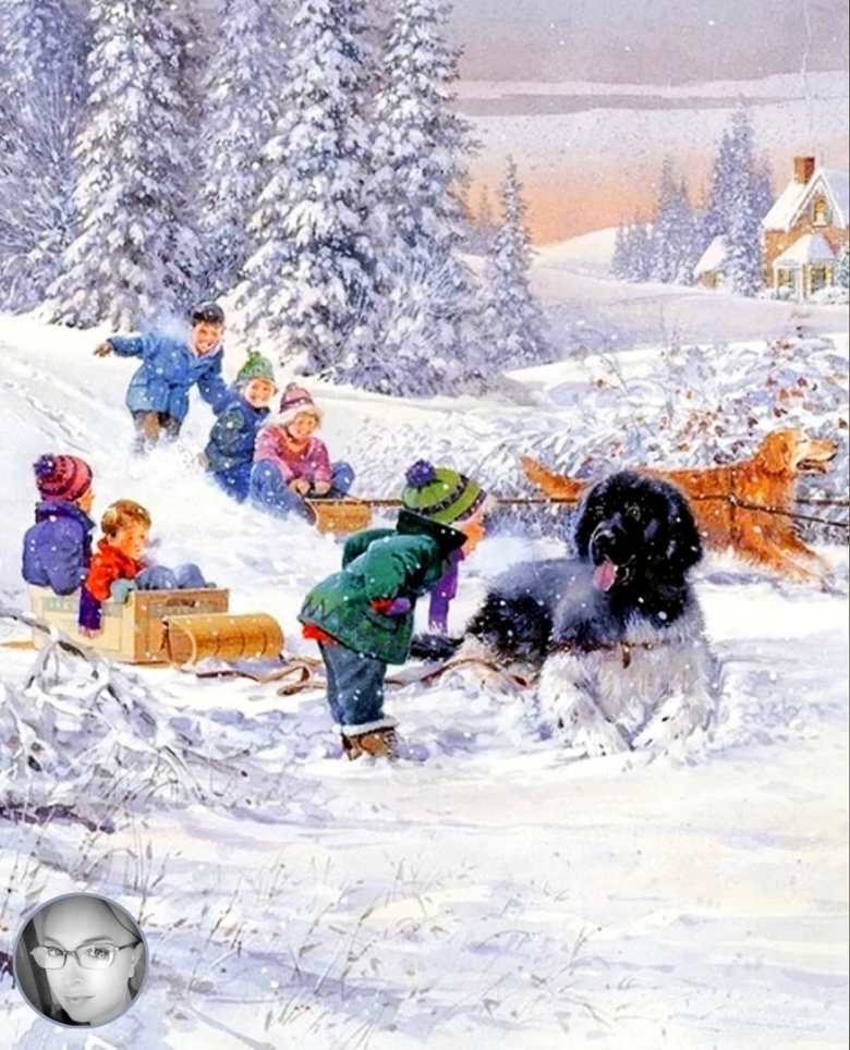 Зимой где сидели. Роберт Дункан зимние забавы. Каритна "дети и зима" Роберт Дункан. Зимние забавы картинки. Картина зимние забавы.
