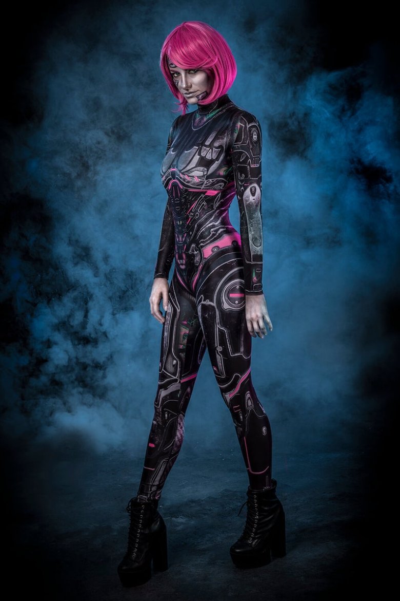 Cyberpunk женская одежда фото 28