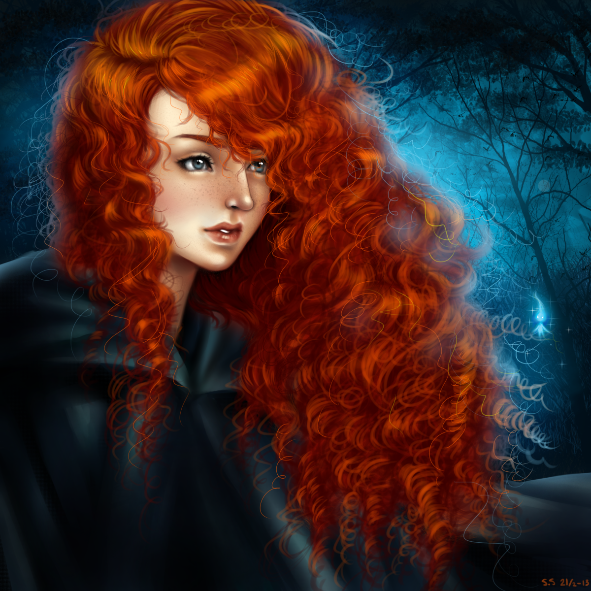 Где бестия. Мерида ведьма. Merida fanart. Рыжая принцесса Храбрая сердцем. Кейт Уинслет рыжая кудрявая.