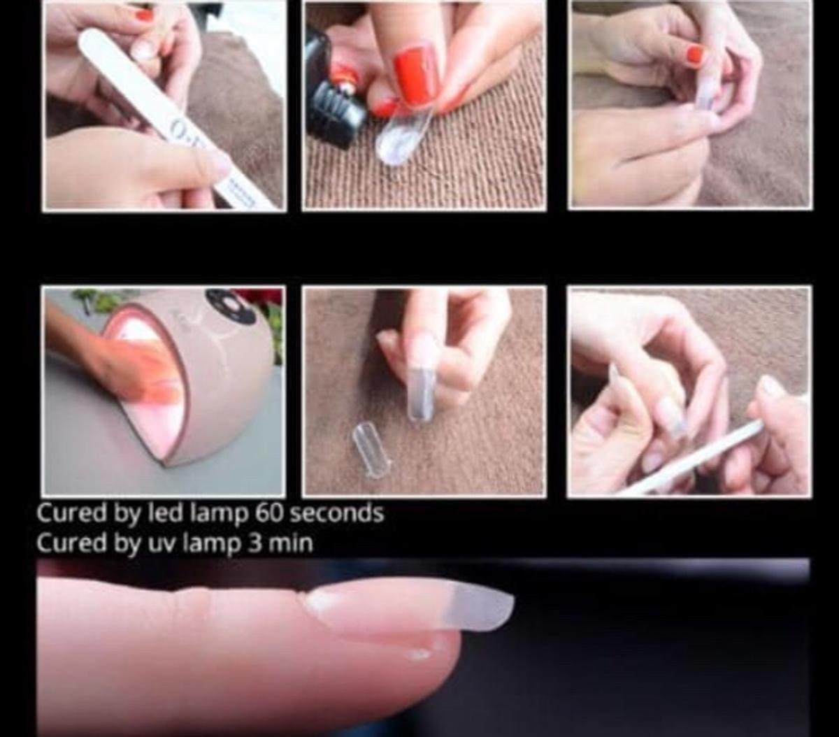 Как правильно нарасти ногти гелем