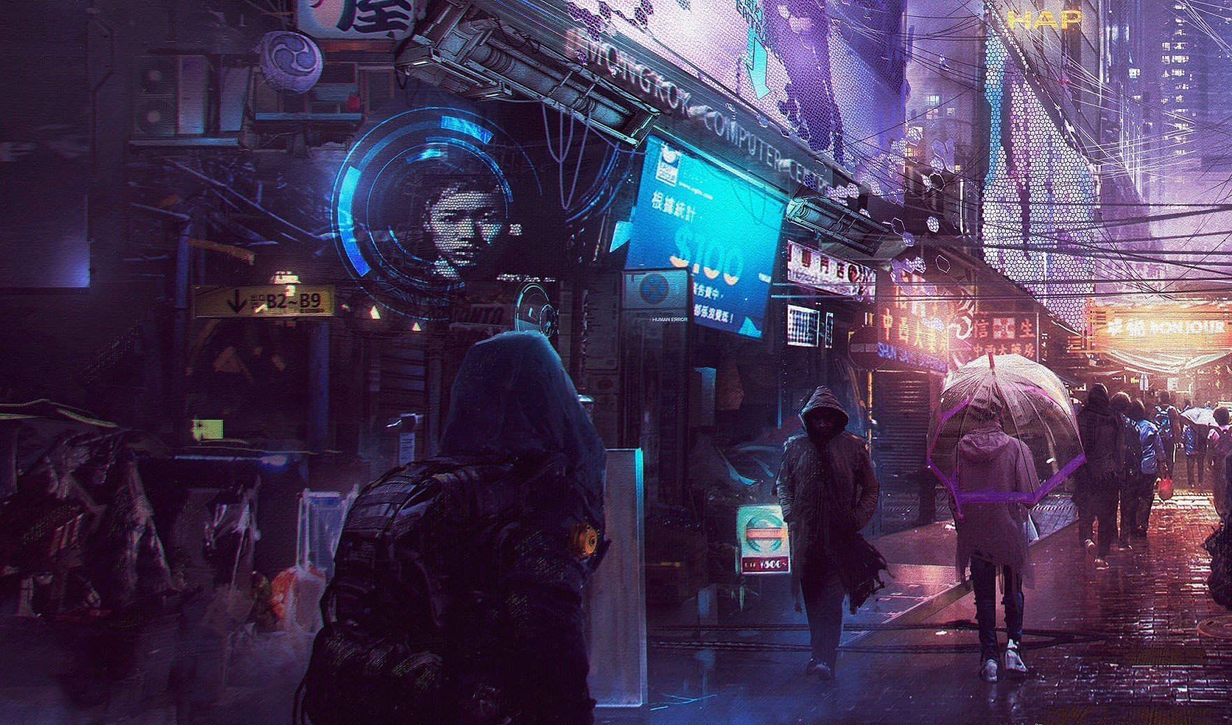 Cyberpunk Nomad Art