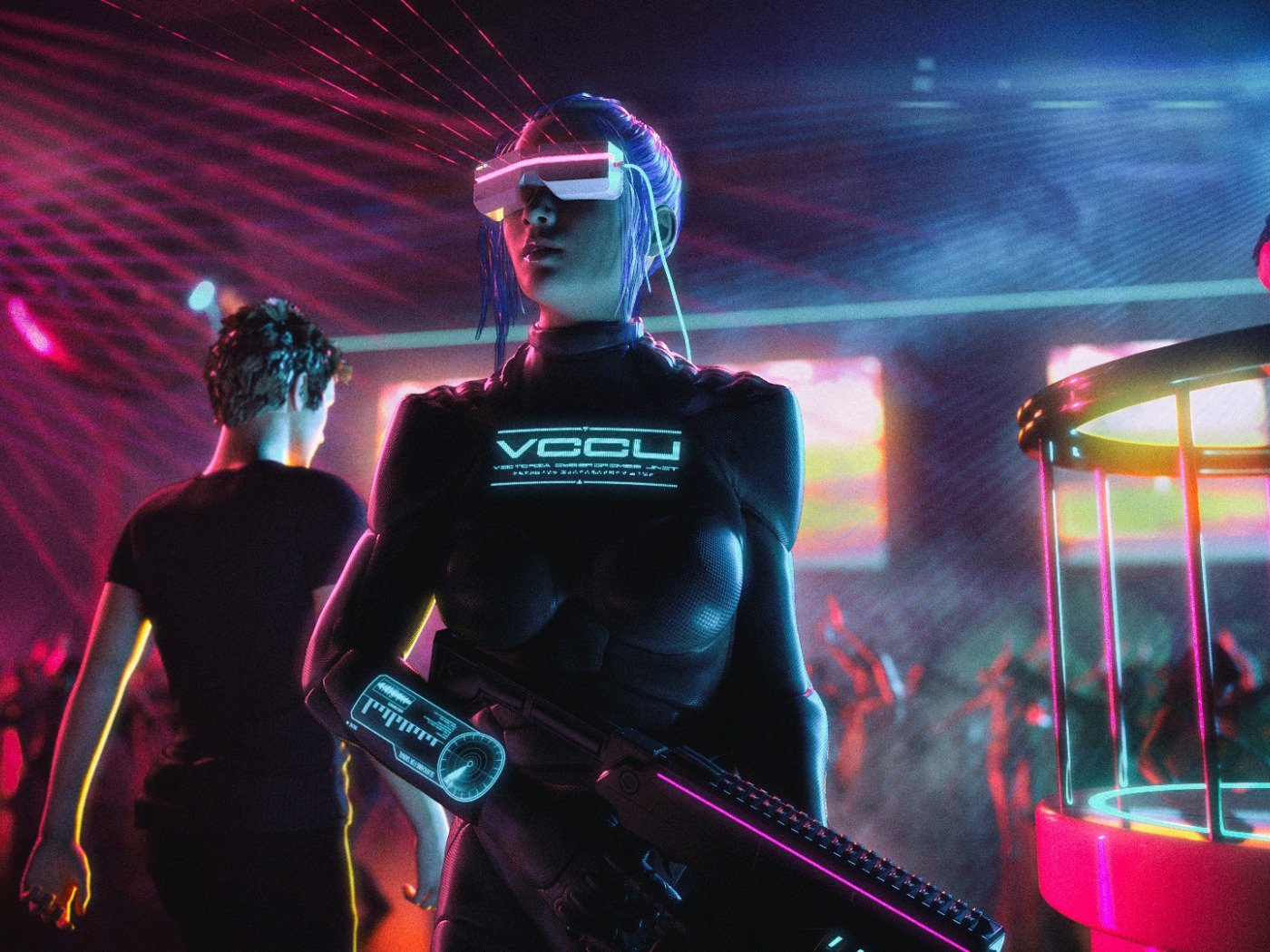 Cyberpunk музыка в клубе фото 1