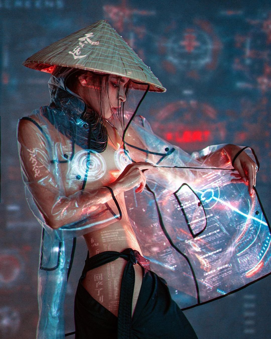 Cyberpunk street samurai фото 100