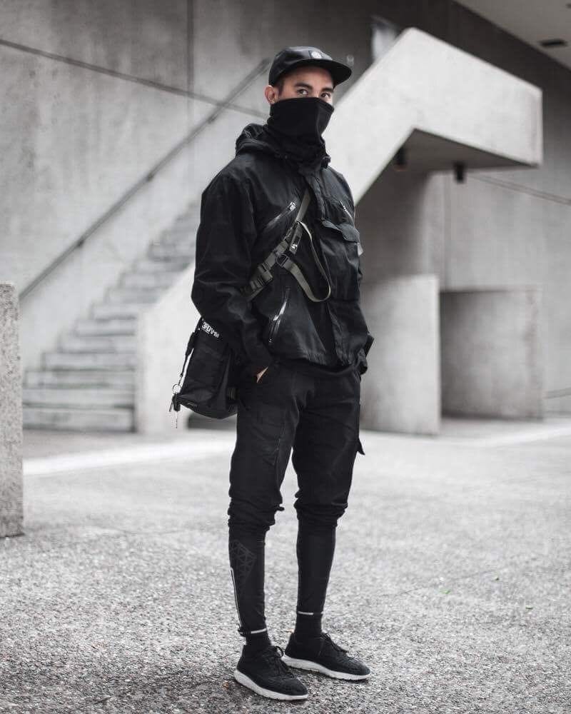 Cyberpunk стиль одежды мужской фото 30