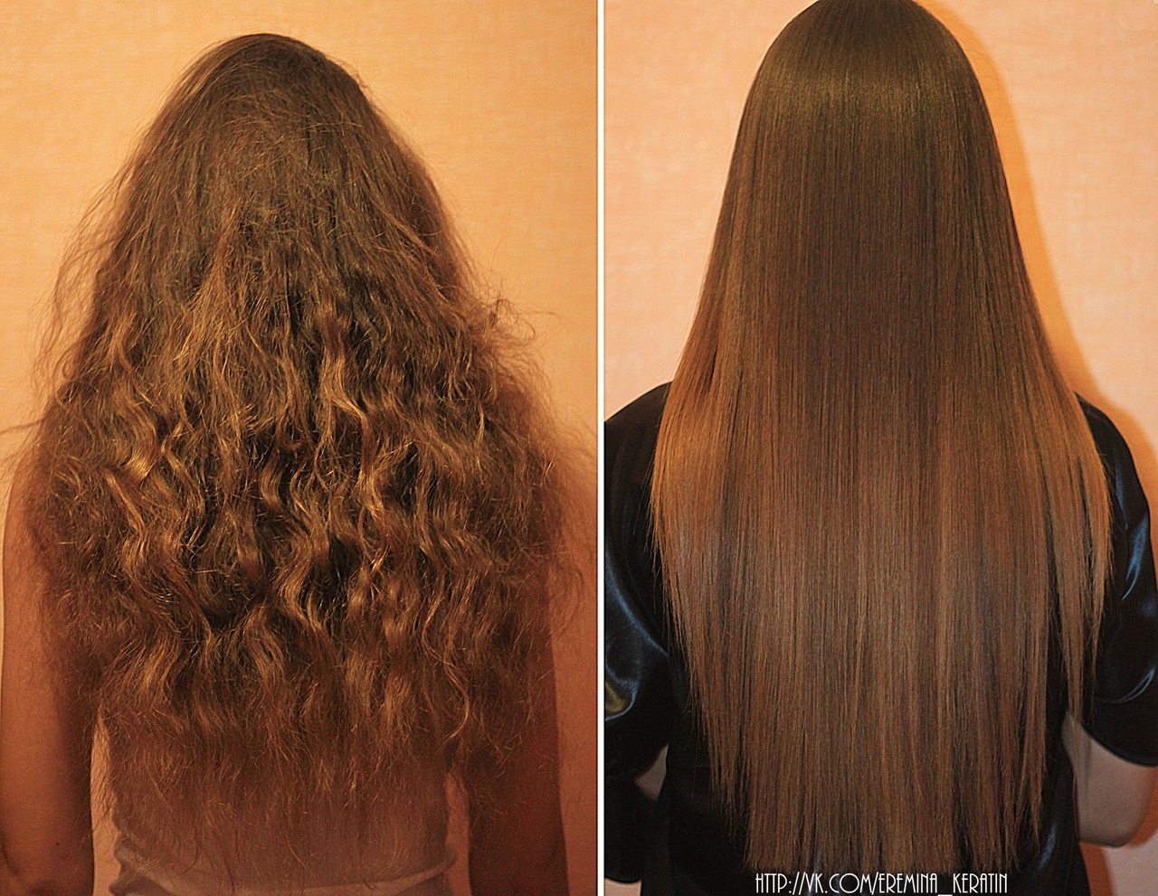 Фото после кератина волос до и после