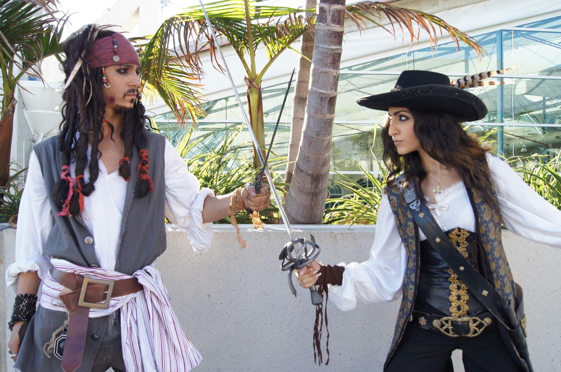 Пираты карибского девушки