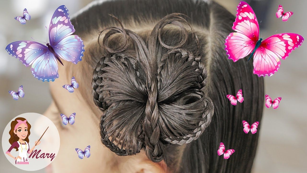 Стрижка волос бабочка. Прическа бабочка. Прическа бабочка на длинные волосы. Прическа бабочка из волос. Прическа с бабочками в волосах для девочки.