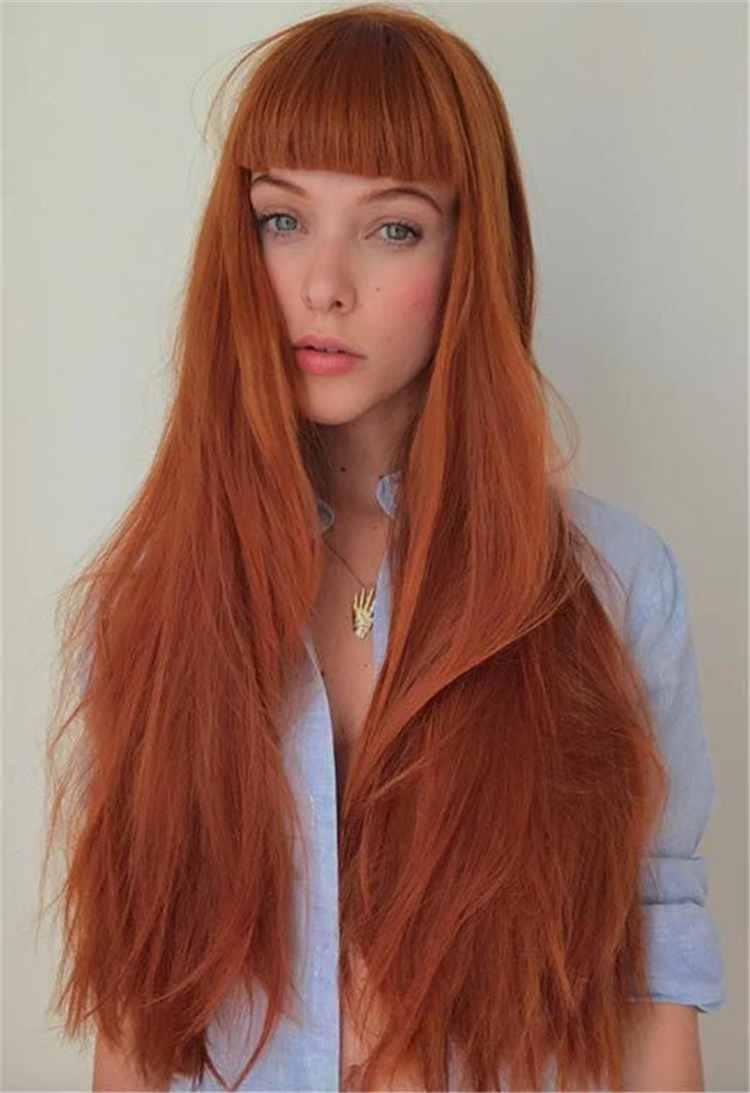 Джинджер Хэир. Рыжие оттенки волос. Русые волосы с рыжим оттенком. Красивый рыжий цвет.
