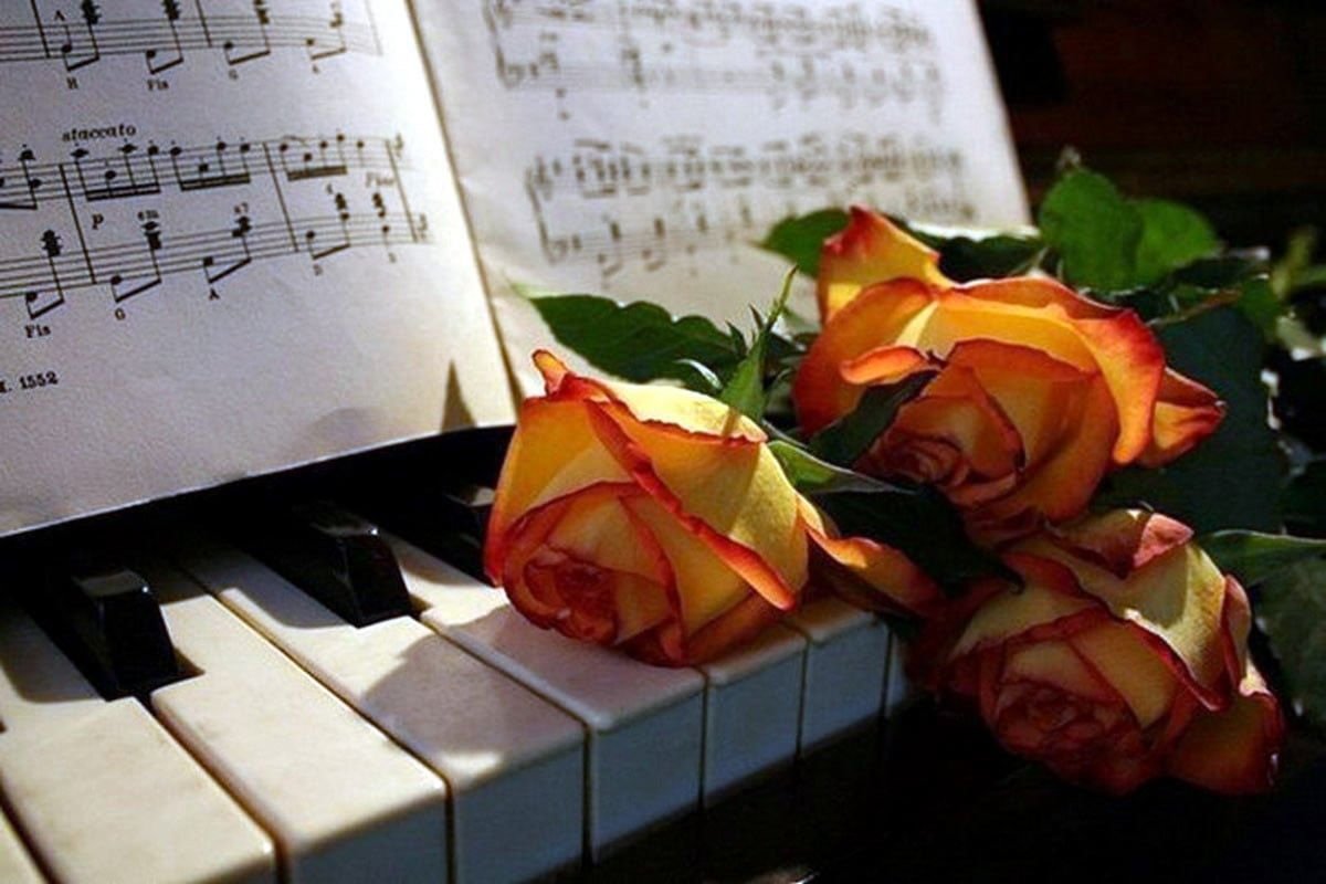 Музыкально поэтический вечер. Цветы для музыканта. Музыкальные картинки. Музыкальный цветок. Ноты и цветы.