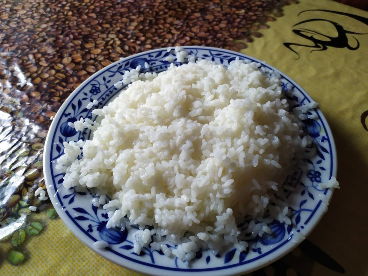 Готовая рисовая каша