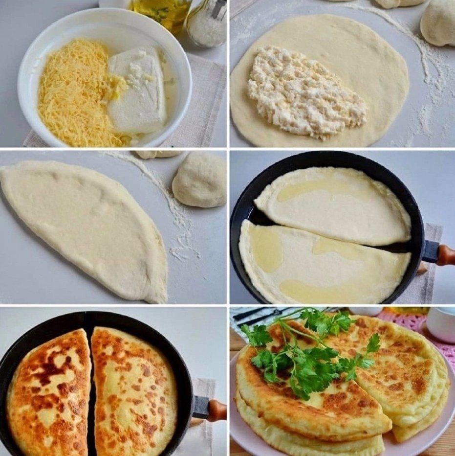 Индигриенты хачапури. Хачапури с творогом и сыром на сковороде. Хачапури с творогом и сыром в духовке. Хачапури на творожном тесте с сыром и яйцом.